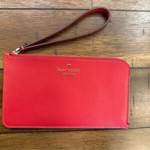 Kate Spade Vibrant Red Clutch